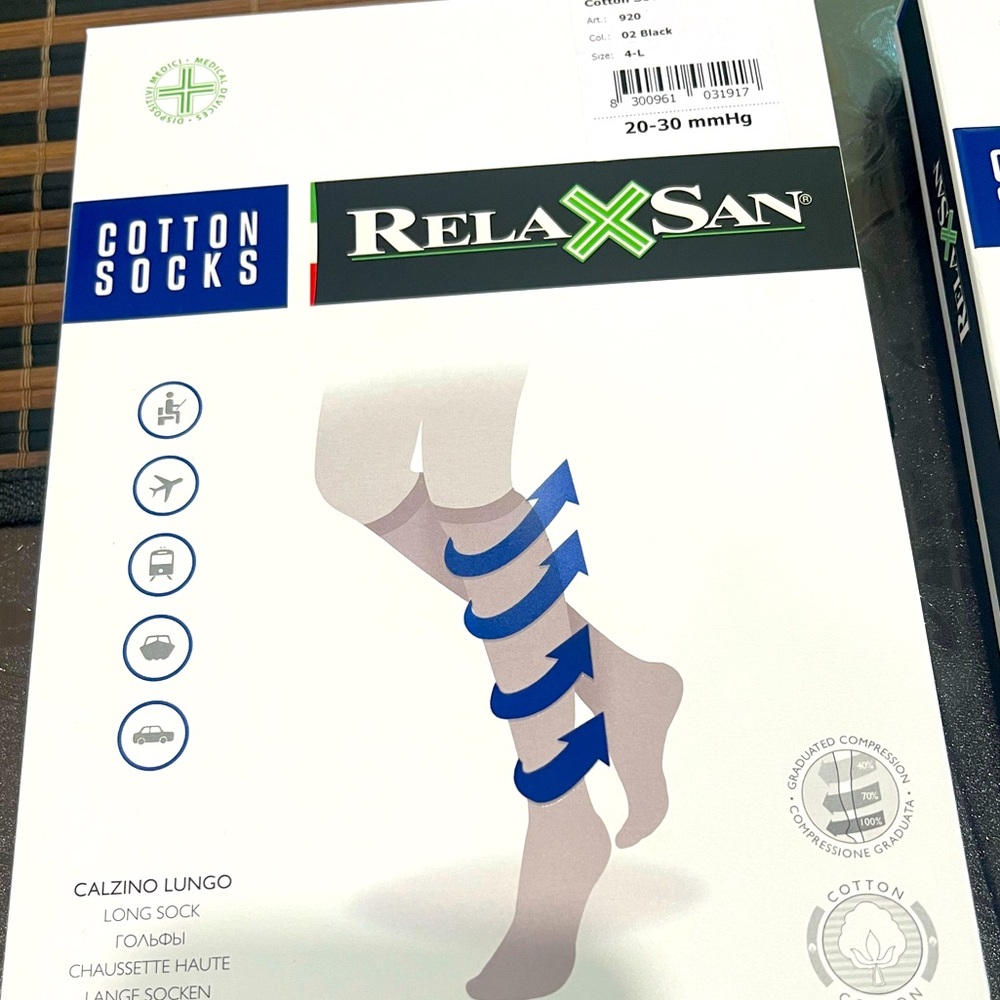 2X compression socks